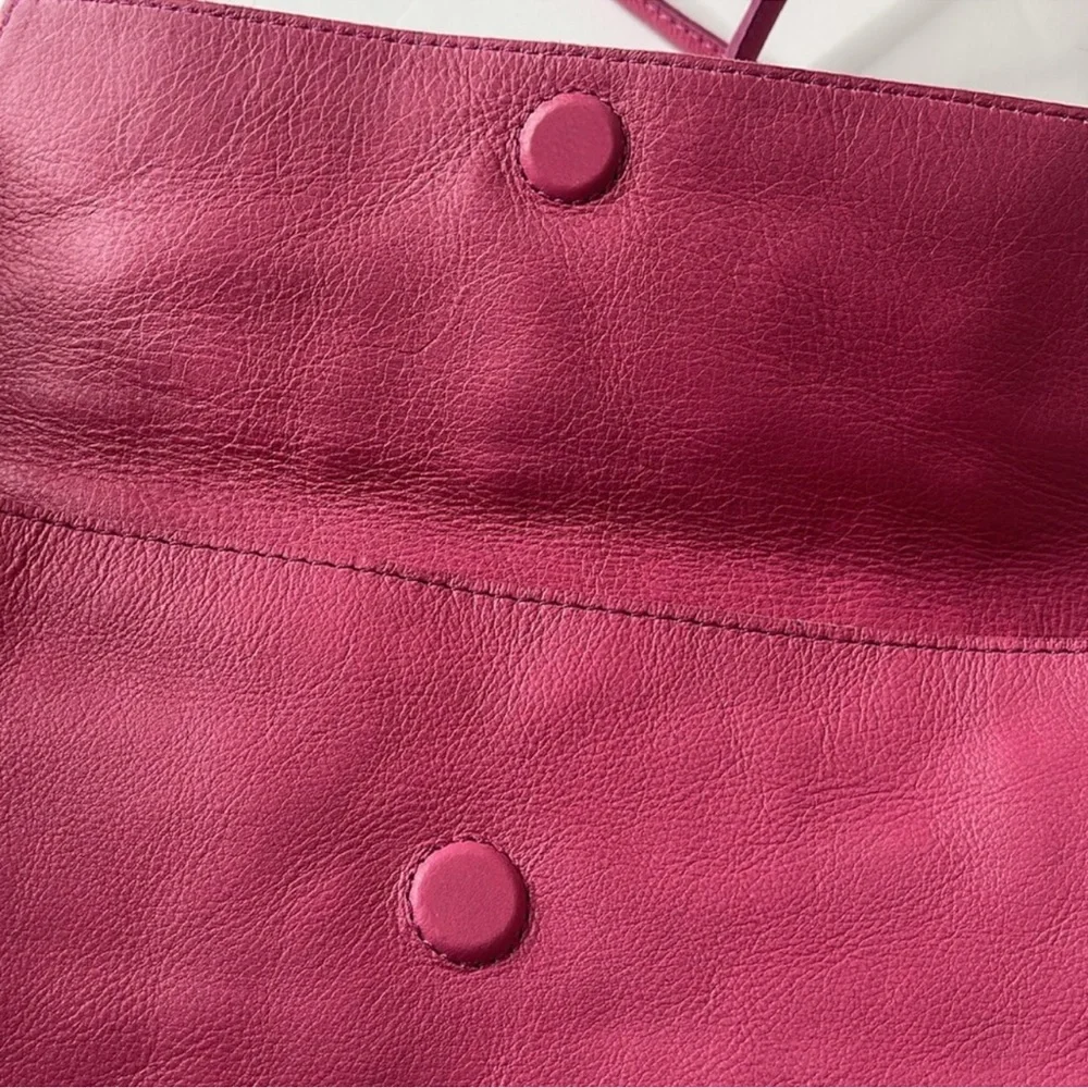 Free People Nicola Crossbody Leather Bag Pink - Picture 9 of 15